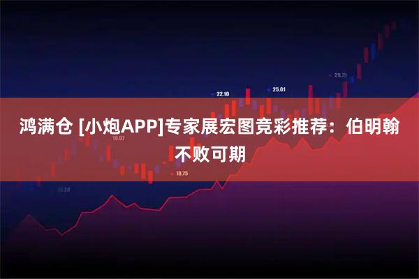 鸿满仓 [小炮APP]专家展宏图竞彩推荐：伯明翰不败可期